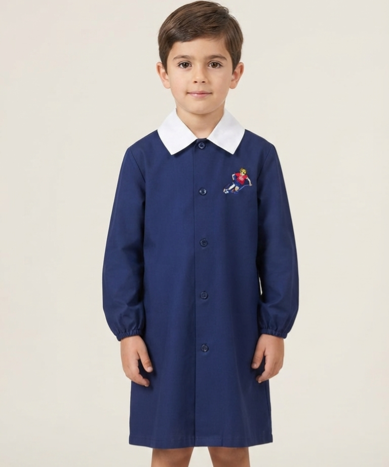 Grembiule per Asilo e Scuola Yes My Kids - Modello Calciatore