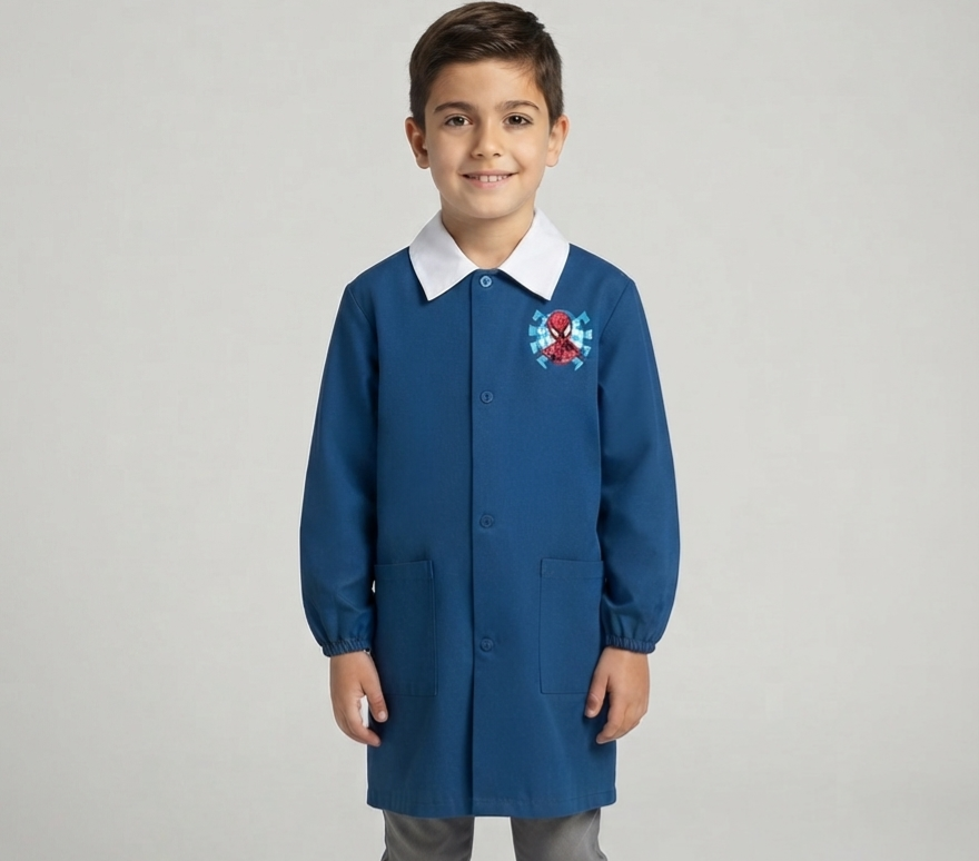 Grembiule per Scuola Elementare - Tema Spider-Man