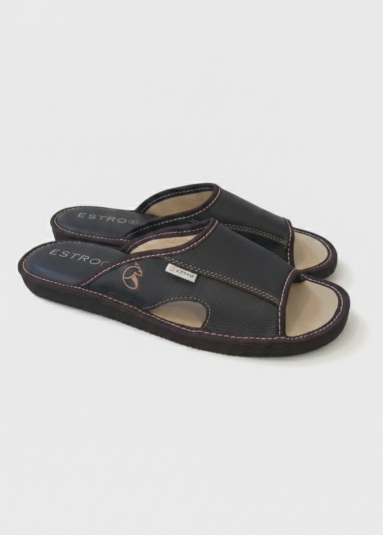 Ciabatte Uomo in Pelle Artigianale