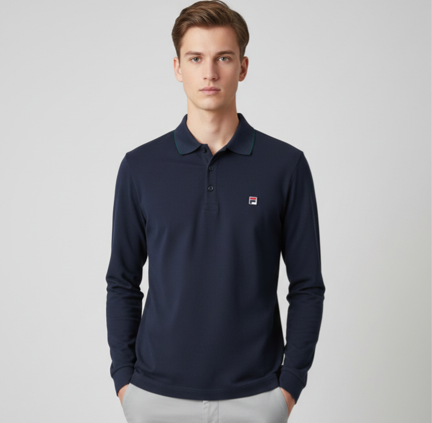 Polo FILA a Manica Lunga