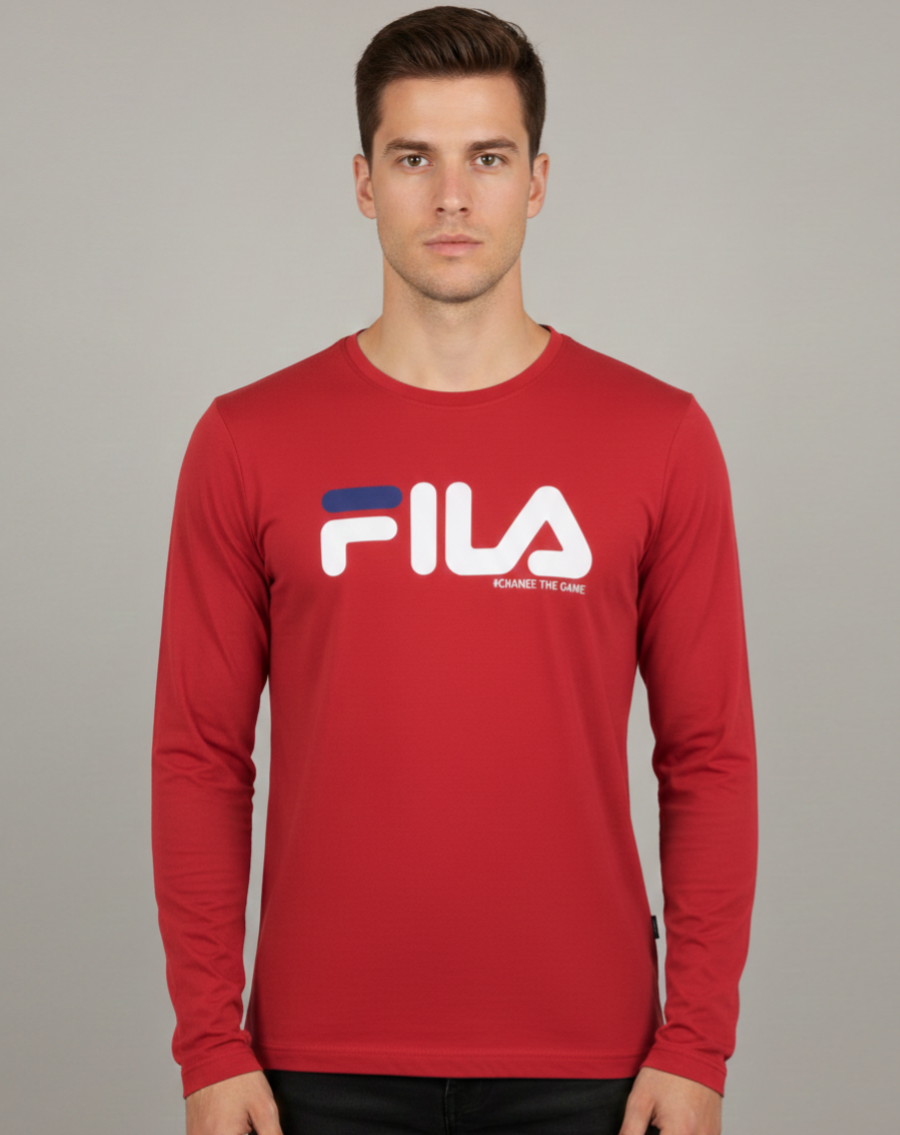 T-Shirt Long Sleeve "FILA" Heritage