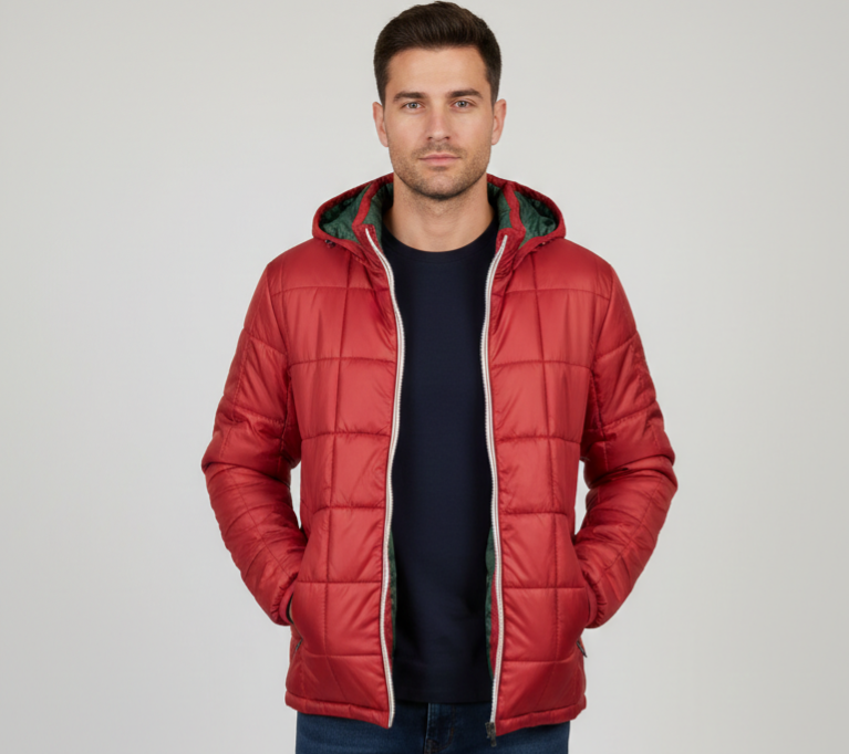 Piumino Light "Red Urban"