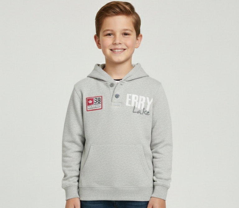 Felpa con Cappuccio "Adventure Lake"