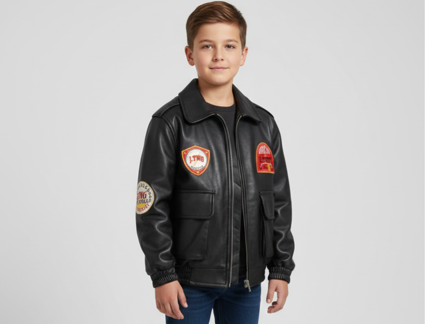 Giacca Biker Style "King of the Road"