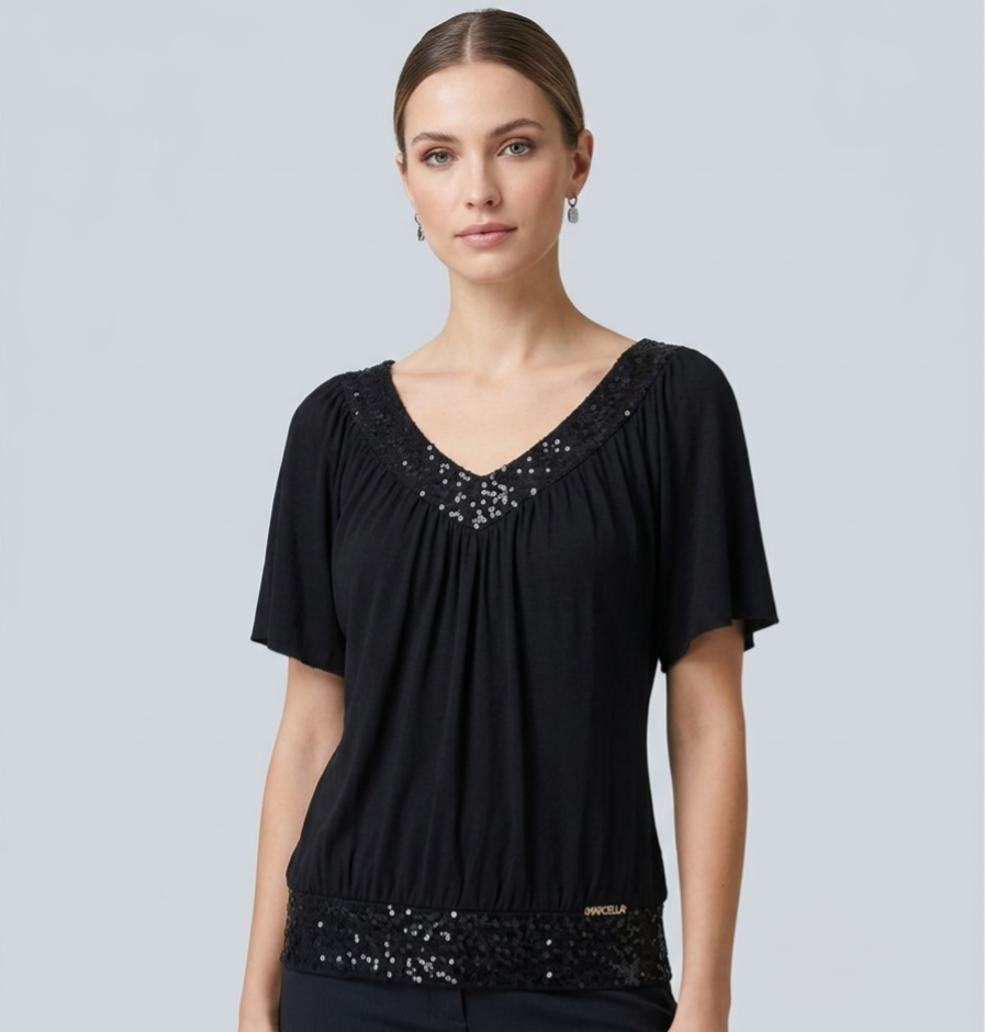 Maglia Monella Vagabonda con paillettes