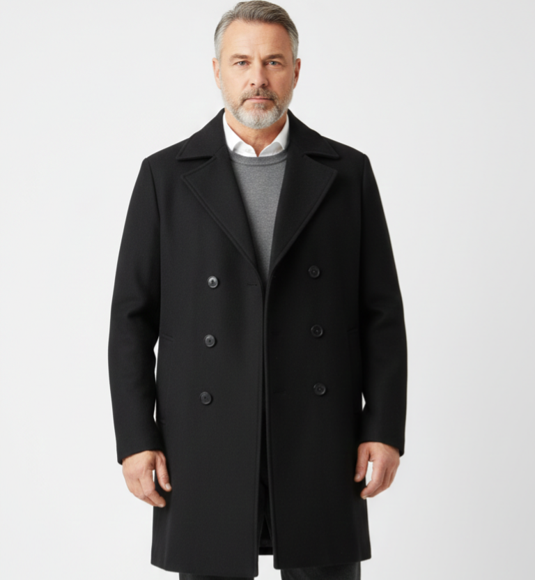 Cappotto Doppio Petto in Lana