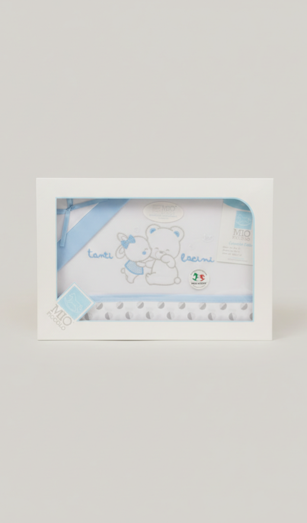 Set Lenzuola Culla "Abbracci di Tenerezza"