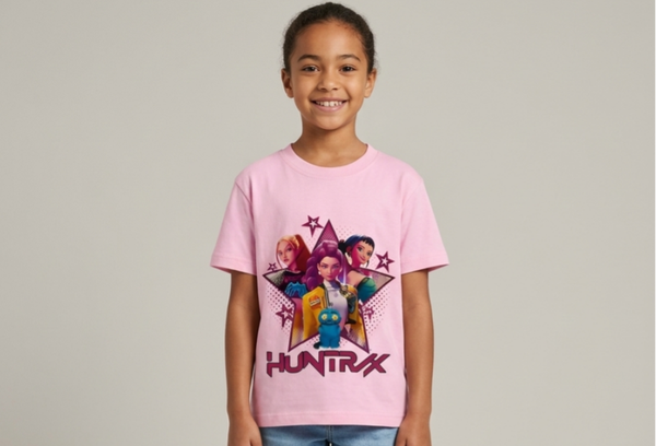 T-Shirt Bambina "Huntrix Stars"