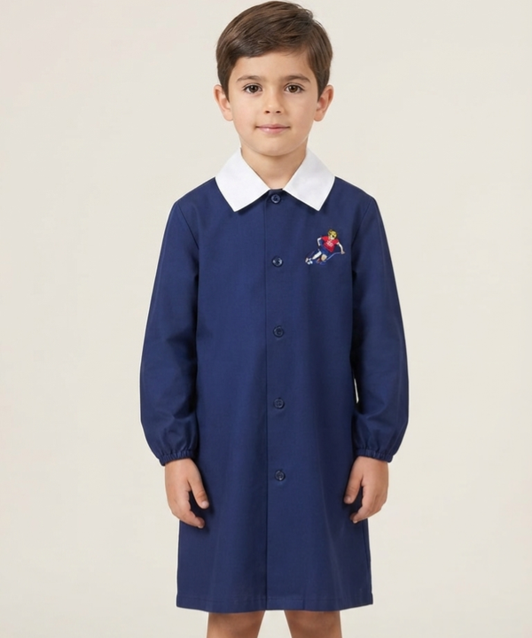 Grembiule per Asilo e Scuola Yes My Kids - Modello Calciatore