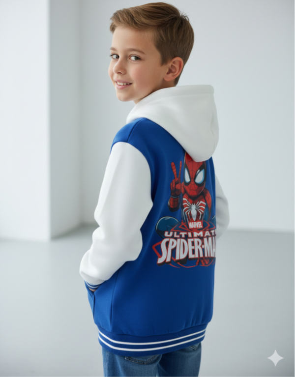 Felpa College con Cappuccio "Marvel Ultimate Spider-Man"