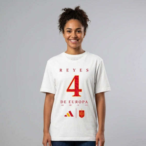 T-shirt adidas Spagna "Reyes de Europa"