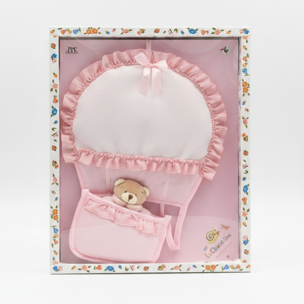 Fiocco Nascita Mongolfiera "Dolci Nuvole"