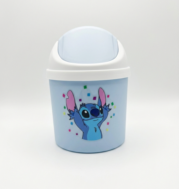 Mini Pattumiera da Scrivania – Edizione Stitch