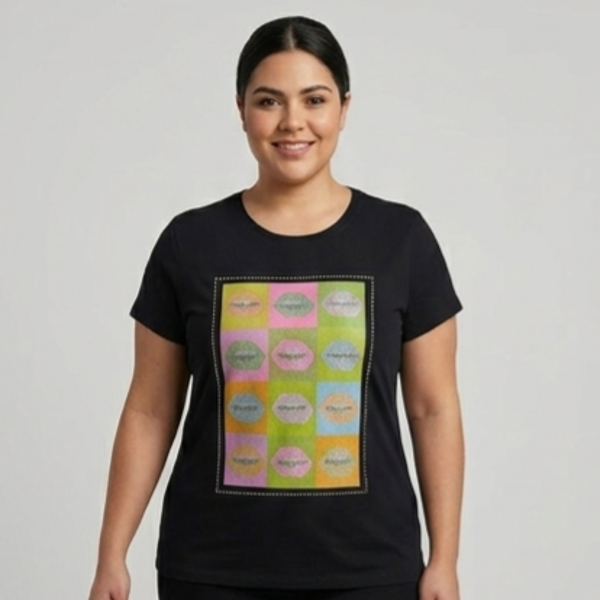 T-Shirt "Pop Art Lips"