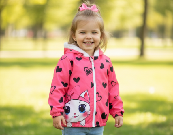 Giacca a Vento "Sweet Kitten"