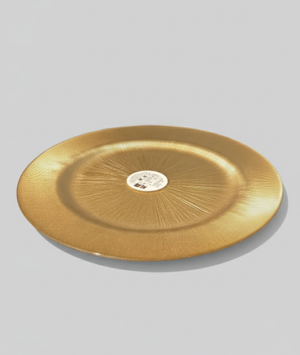 Vassoio Tondo Color Oro