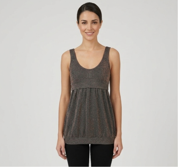 Top Smanicato Lurex "Night Sparkle"