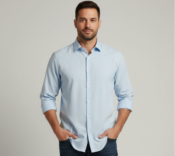 Camicia Slim-Fit in Cotone Oxford