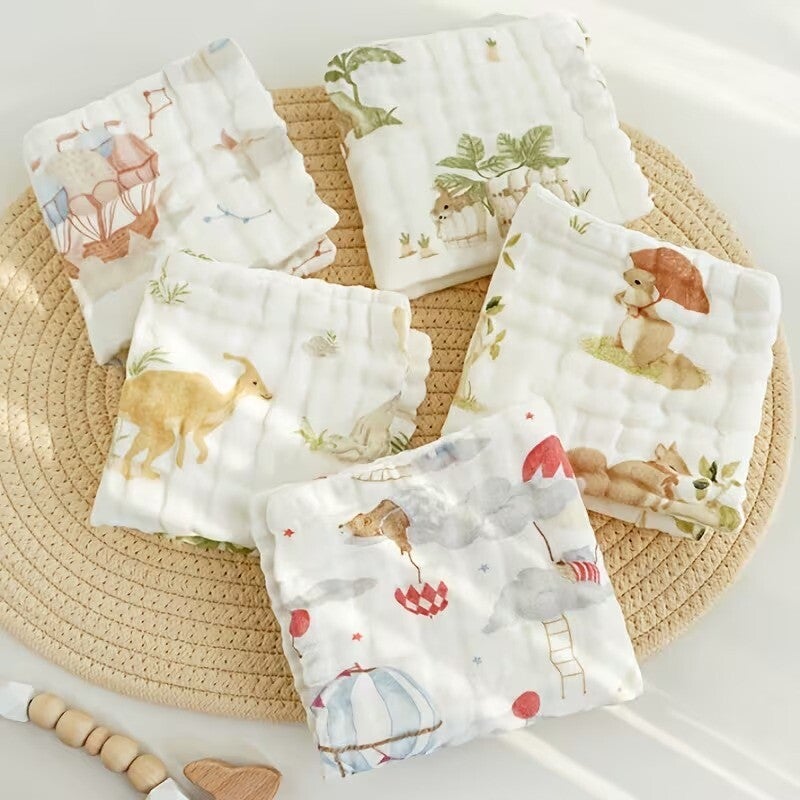 Asciugamanini Multiuso con Funzione Bavaglino