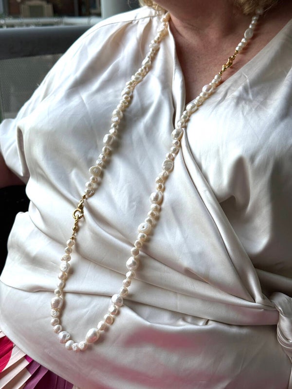 Ketting met zoetwaterparels