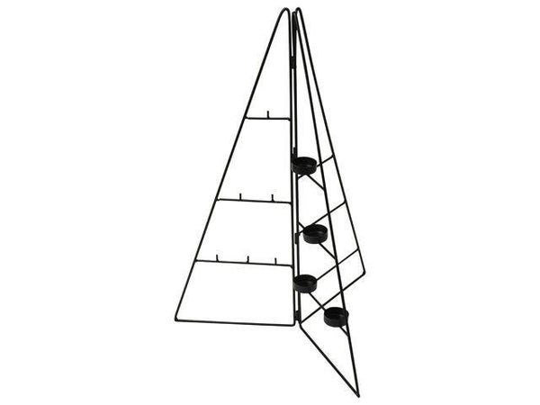 -70%, Metalen kerstboom, 22-58cm