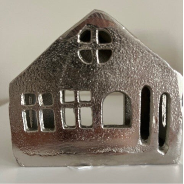 -50%, Theelichthouder, Zilver