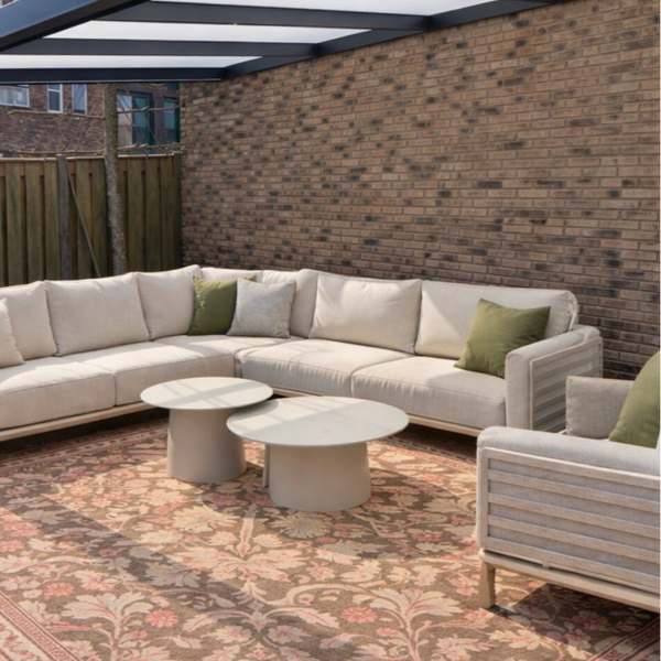 Pet buitenkleed, Bruin, Bloem