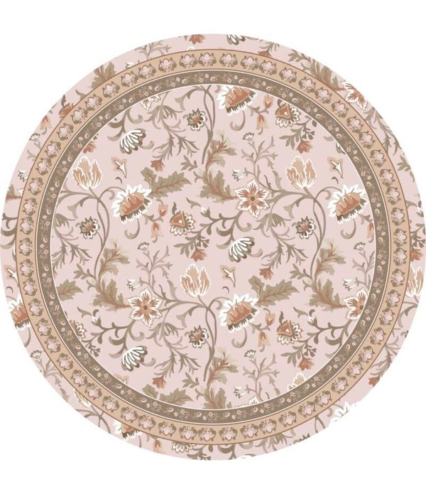 Pre order!!!!  Pet buitenkleed, Roze, Bloem, Rond