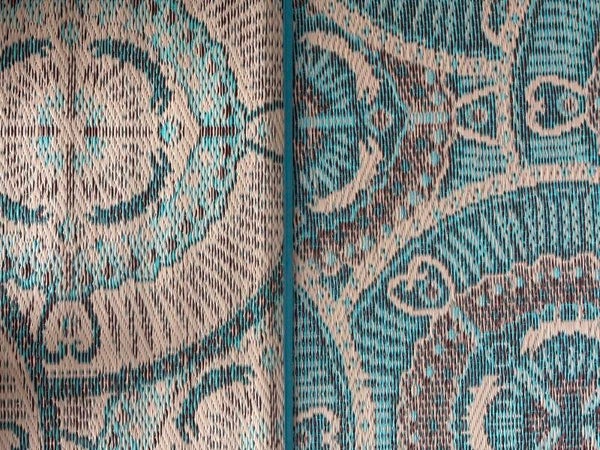 Buitenkleed 180-270cm, licht/ivoor/bruin