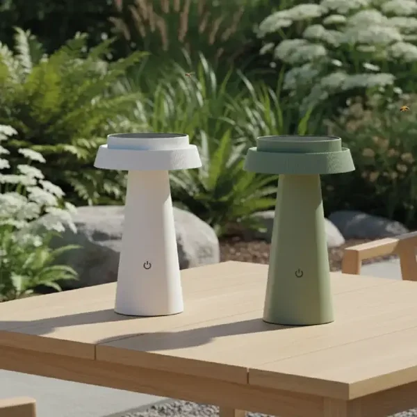 Solar Tafellamp, Wit