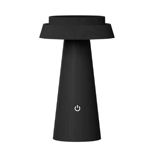 Solar Tafellamp, Zwart