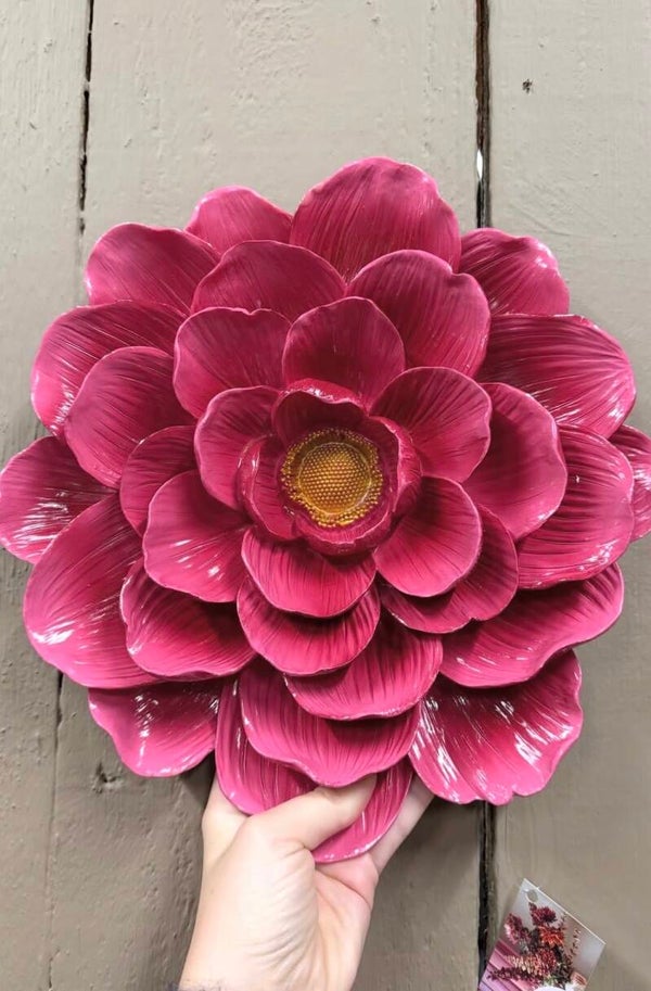 Wanddecoratie Bloem, Roos