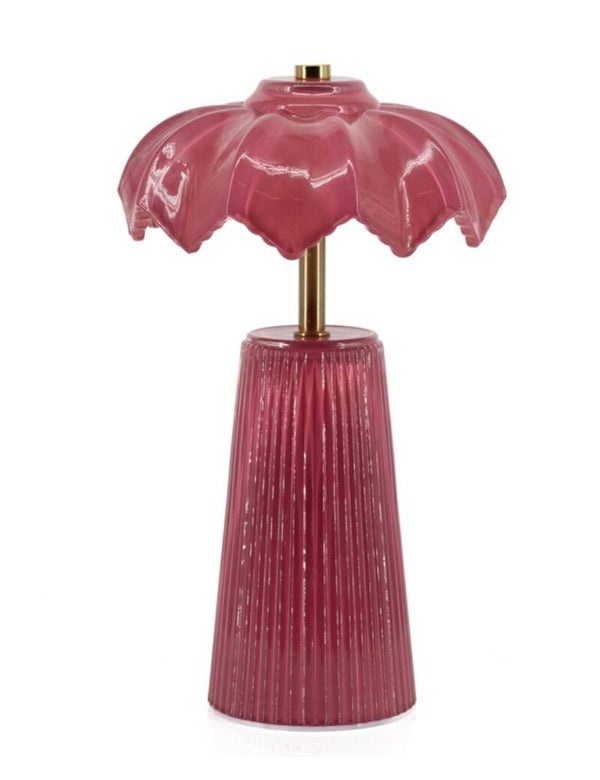 Ledlamp Tara, Burgundy