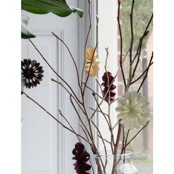 -70%, Kersthanger honeycomb , set van 12