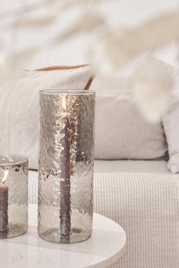 Leeff kandelaar Celine, large, grey