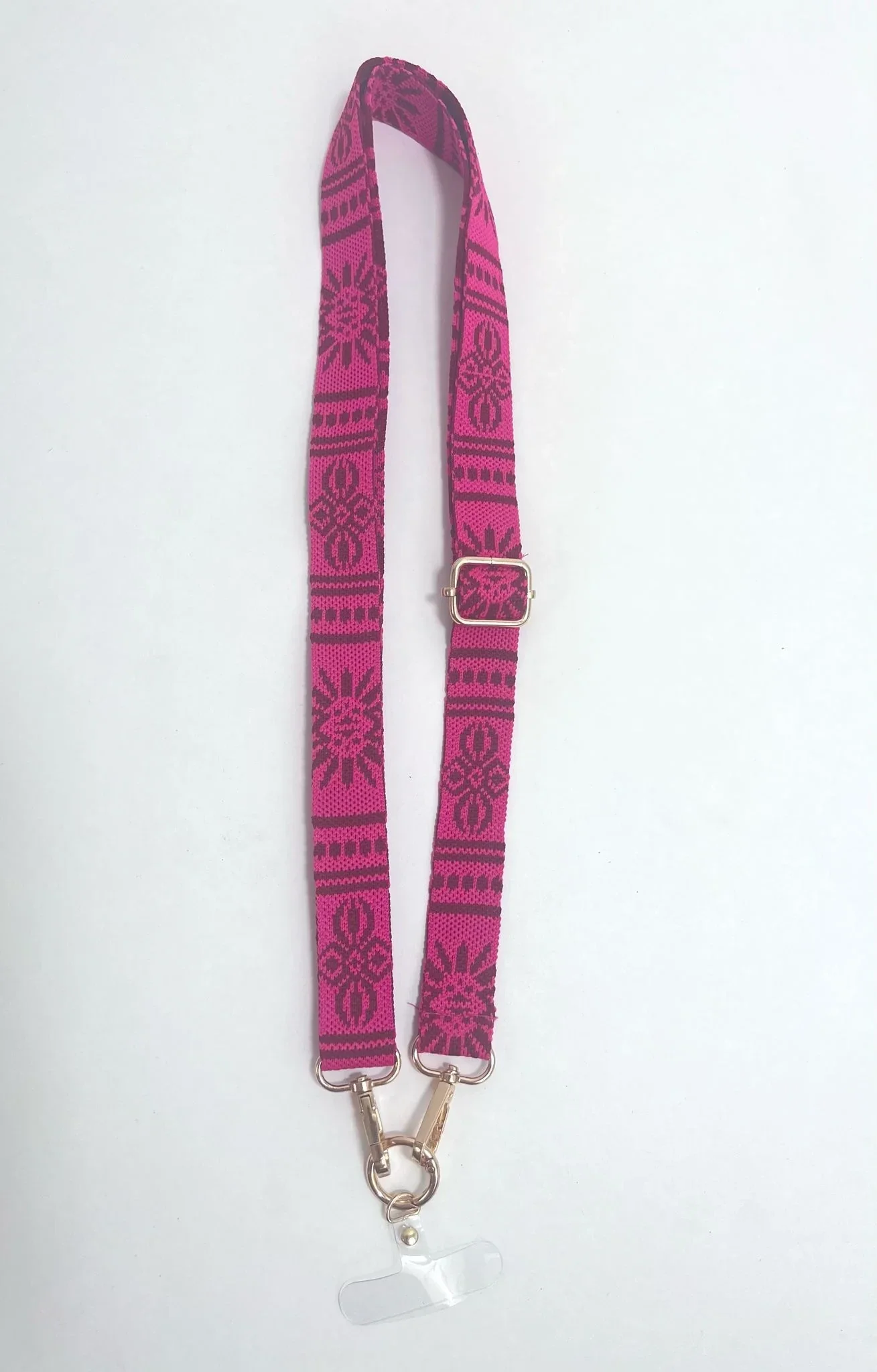 -50% korting, Telefoonkoord, roze