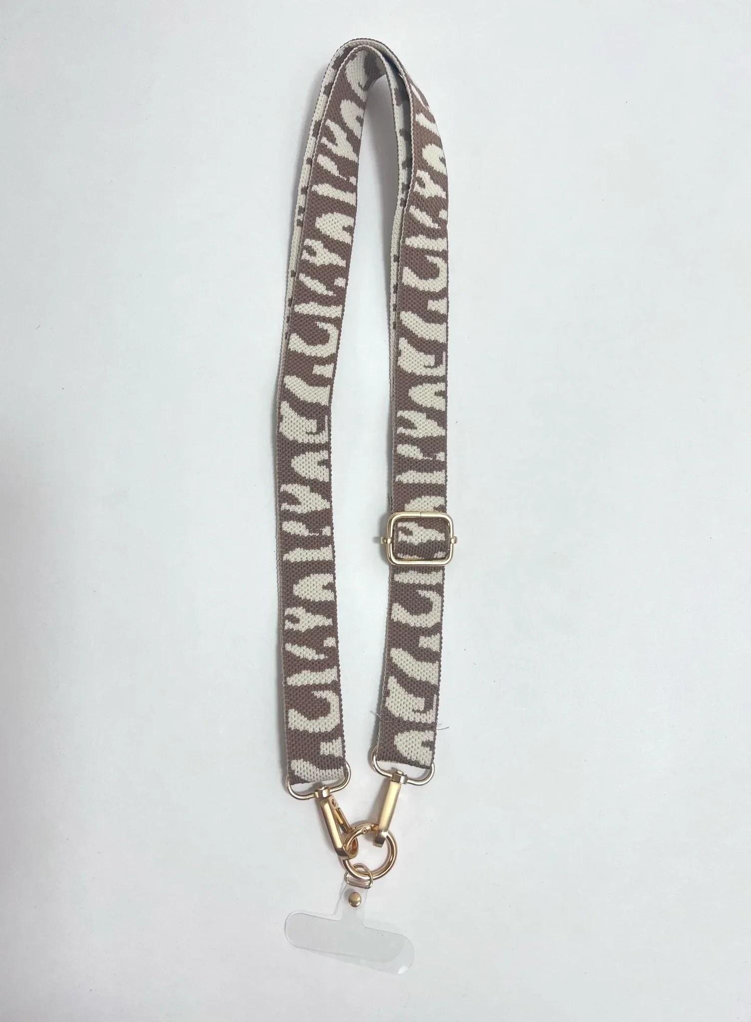 -50% korting, Telefoonkoord, taupe/creme