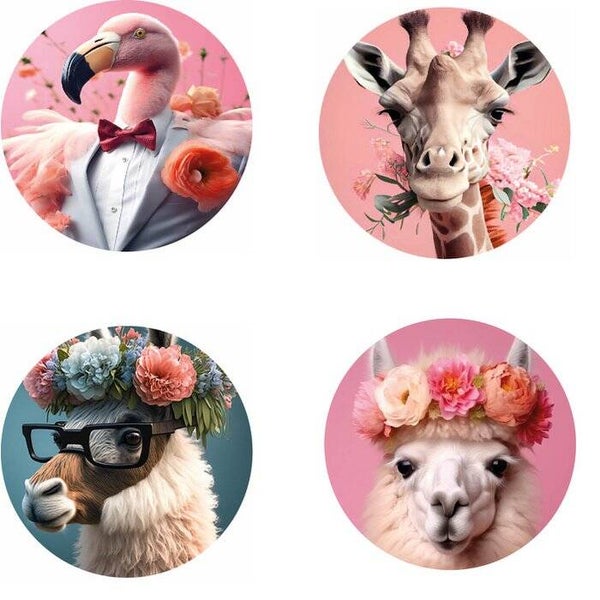 -70%, Onderzetters happy animals