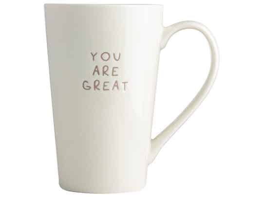 -50% korting,Mok XXL, You are great