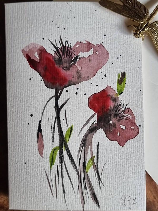 Carte avec enveloppe