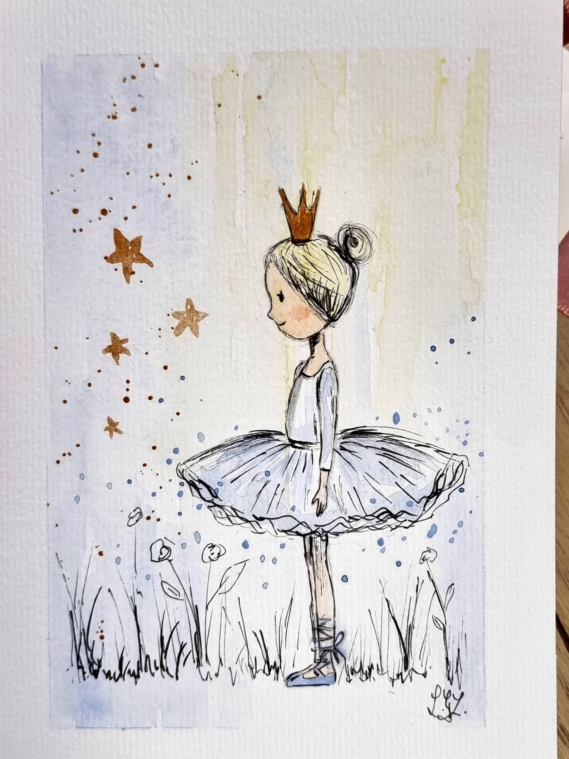 Zoé en Bleu d'Etoiles