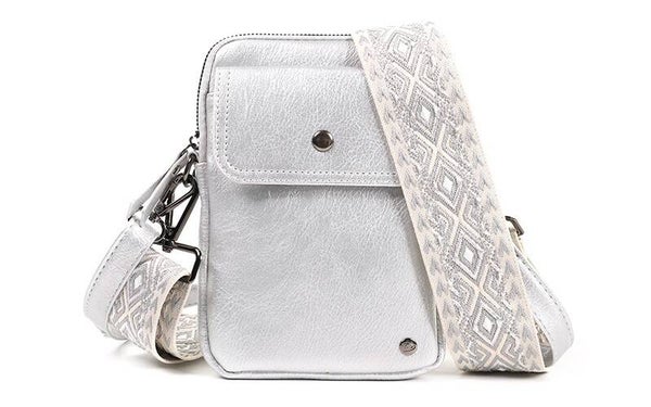 Silver Telefoontasje / Schoudertasje Groet Nieuw