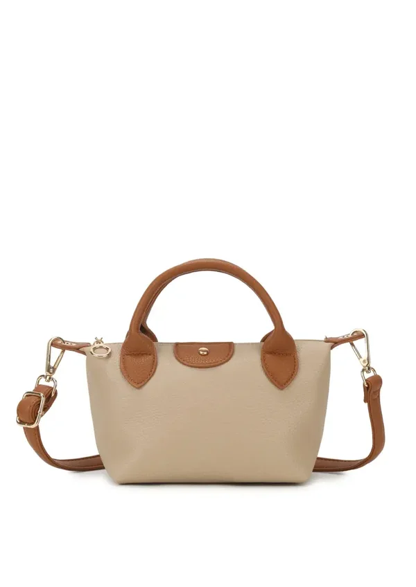 Handtas / schoudertas taupe