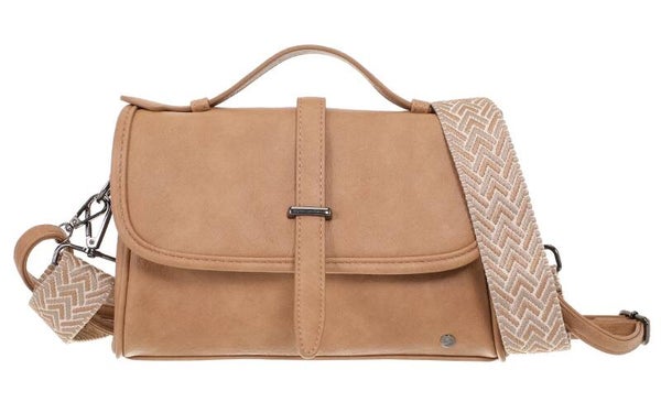 Camel hand-/schoudertas El Monte