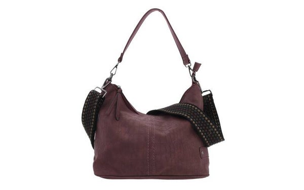 Burgundy schoudertas Palma