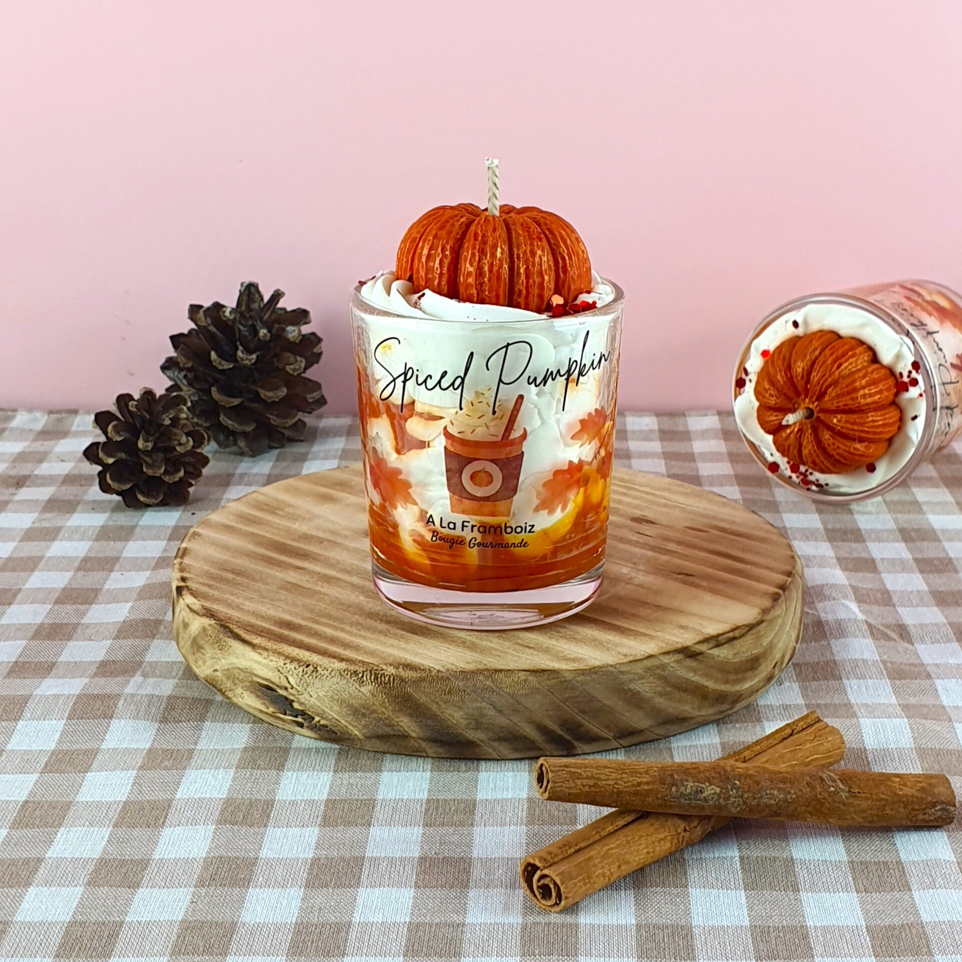 Petites Bougies Gourmandes d'Automne (4 parfums au choix)