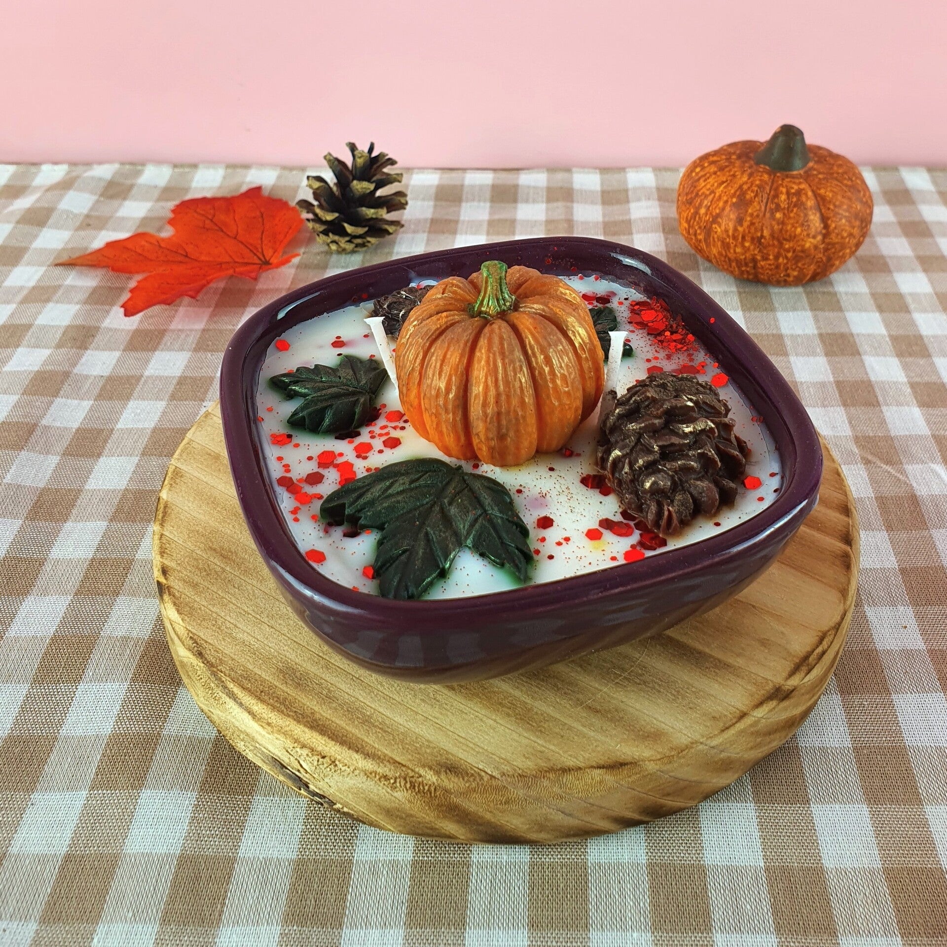 Bougie Automne – Ambiance cosy et chaleureuse