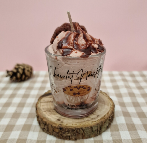 Petite bougie gourmande Chocolat noisette