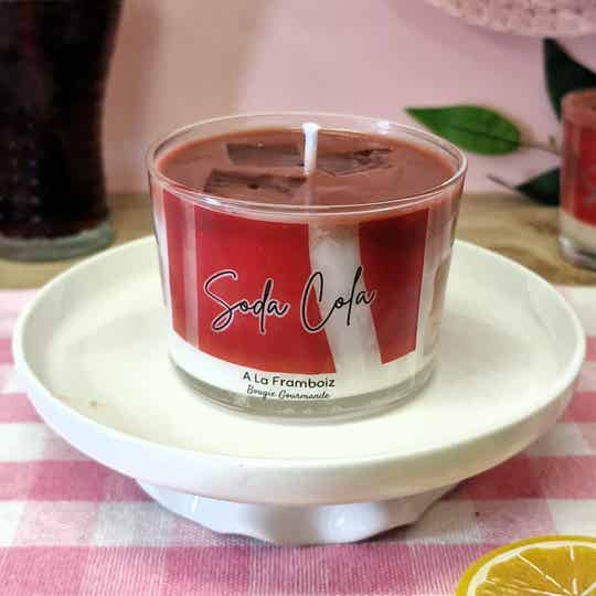 Bougie gourmande Cola -  L'été en effervescence