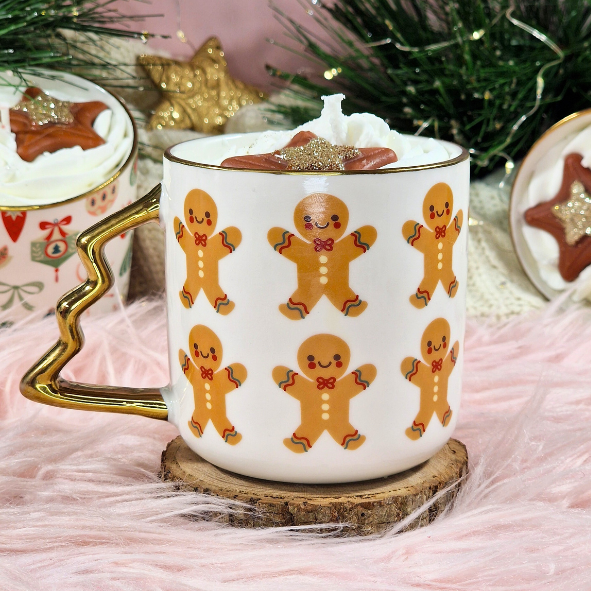 Grosse bougie Mug de Noël - Motifs au choix